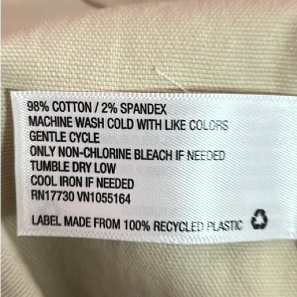 Beige Cream Trousers by a new day. Size 8 - Picture 5 of 7